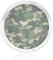 Aschenbecher aus Glas, Camouflage, Grün, für Zigaretten, runder Aschenbecher, tragbar, strapazierfähig, niedlicher Kristallaschenbecher, dekorativer Aschenbecher für Zuhause, Büro, Innen- und