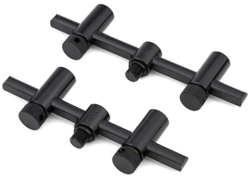 Fox Black Label Slim Adjustable 2 Rod Buzz Bars 110-125mm - Buzzer Bar, Rutenauflage, Rutenhalter