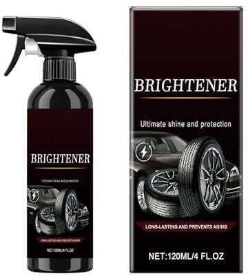 Lucidascarpe Ruote Auto | Spray Portatile Brillantezza Elevata Per Pneumatici,Soluzione Rapida Cura Pneumatici Durevole Per Lavaggio Esterno Auto Moto Camion Veicoli