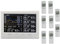 froggit Funk Thermometer DL5000 - Funk Wetter Datenlogger inkl. 8 Funksensoren (PC-Auswertung, Temperatur, Luftfeuchtigkeit, Wärmeindex, Taupunkt)