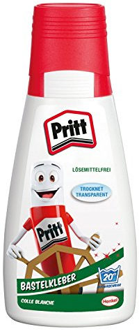 Pritt Bastelkleber PAKC2, lösemittelfrei, 100g Flasche (2er Pack)