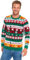 U LOOK UGLY TODAY Hässlicher Weihnachtspullover, Unisex Lustiger Chunky Fair Isle Gestrickter Festlicher Pullover für Party Das Gefühl von Färbe Mich Weihnachten L