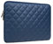 RAINYEAR 13 Pollici Custodia Protettiva per Laptop Sleeve Impermeabile Synthetic Leather Caso Con Motivo a Diamante,Compatibile 13,3 MacBook Air Pro M1 A2337 A2338 A2159 A2179 A2251 A2289,Blu Navy