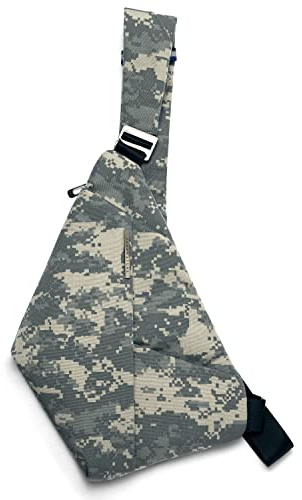 NIID D1 Brusttasche für Herren Crossbody Daypack Schlank Chest Bag Multipurpose Wandern Radfahren Rechte Hand Camouflage