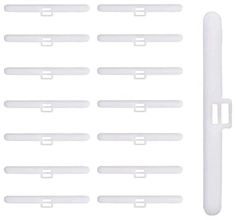 Vertical Blind Top Hangers Vertical Blind Accessories 127mm (5 inch) First Blinds Accessories Slats Spare Parts Bottom Weights Slats Pack of 20.