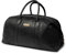 DRAKENSBERG Weekender 'David' (L) große Leder Reisetasche Herren und Damen, erweiterbar, 60L - Vintage-Schwarz, DR00366