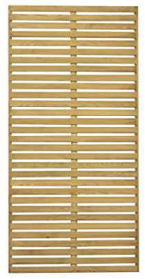 Forest Garden Slatted Trellis 180x90cm Pack of 4