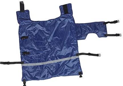 Cabilock Wadenweste Aus Fleece Einsatzdecke Warmer Mantel Kleider Für Den Winter Bauernhof Winterkleidung Kleiner Ziegenmantel Pferdepflegedecken Kleine Ziegenjacke Tier Öl Tuch Die Schafe