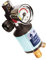 Dynastus Air Pressure Regulator and in-line Heavy Duty Air Compressor Filter kit for Spray Guns and Pnuematic Tools, 1/4 NPT