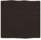 vidaXL Tischplatte, Holzplatte für Tisch Esstisch Couchtisch, Massivholzplatte Handgefertigt mit Baumkante, Ersatztischplatte, Dunkelbraun 40x40x(2-6) cm Massivholz Behandelt