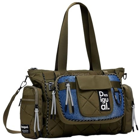 Desigual Women's Accessories Nylon Hand Bag, Green