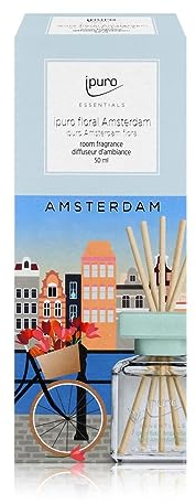 Ipuro floral Amsterdam Raumduft 50ml - Duftöl Raumduft Lufterfrischer (1er Pack)