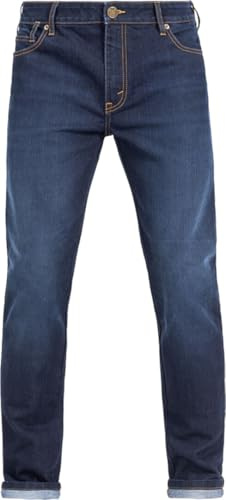 John Doe Pioneer - Monolayer | CE - Zertifizierung AAA | Motorradhose | Atmungsaktiv | Motorrad Jeans | Denim Jeans mit Stretch | Mit Protektoren