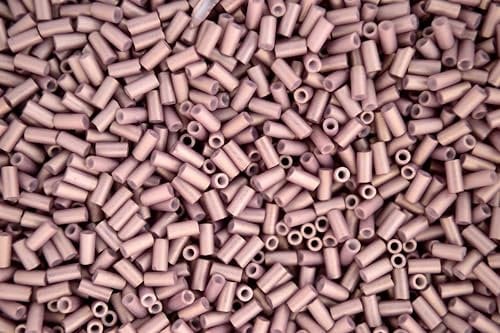 10g Miyuki 3mm Bugle Japanese Glass Seed Beads 92034 Matte Antique Rose Gold Beading Supplies Jewellery Making Japanese Beads DIY Bead Supply