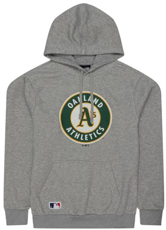 New Era Herren Nos MLB Regular Hoody Oakath HGR Kapuzenpullover (1er Pack)