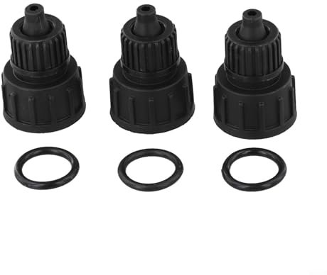 Dependable 3Pack Drip Irrigation Adapters Compatible with Major Brands Including and Orbit