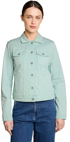 TOM TAILOR Damen Jeansjacke mit Brusttaschen
