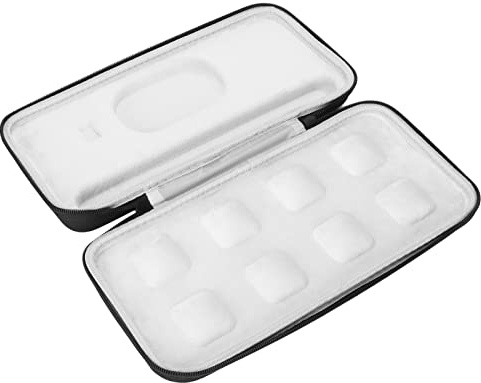 Aramox Tastaturkoffer Aufbewahrungstasche, Schockdes Eva-Hartschale mit Handgurt für MX-Tasten-Tastatur, Reisefreundliches Design mit Netztaschen für Zubehör