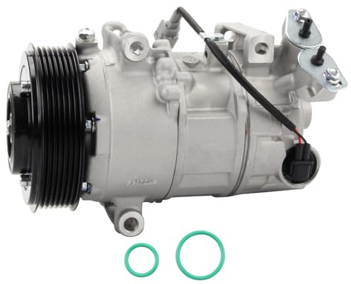 DOCAS Compresor de aire acondicionado 8200956574 compatible para Renault Grand Scénic III JZ0/1 Megane CC EZ0/1 Megane III Scénic III 1.9 dCi 2.0 TCe 2008-2020