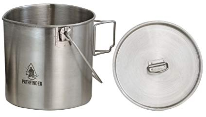 Pathfinder Edelstahl Bush Topf Kochen Set