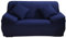 ele ELEOPTION Sofa Überwürfe Sofabezug Stretch elastische Sofahusse Sofa Abdeckung in Verschiedene Größe und Farbe Herstellergröße 95-140cm (Dunkelblau, 2 Sitzer für Sofalänge 130-170cm)