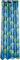 Douceur d'Intérieur, Rideau à Oeillets (140 x 260 cm) Blue Vegetal Bleu, Polyester Imprimé