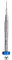 2UUL Combat TRI-Point T0.6 Tournevis pour réparation de téléphone Bleu