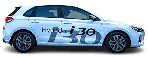 Solarplexius Auto-Sonnenschutz Scheiben-Tönung passgenau für Hyundai i30 JD 5-Türer ab17 Komplettsatz Keine Folie