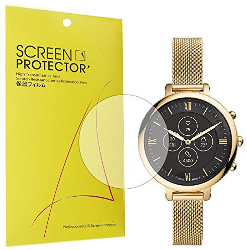 Youkei Displayschutzfolie für Fossil Monroe, volle Abdeckung, Premium-High-Definition, Ultra-HD, klar, kompatibel mit Fossil Monroe Hybrid HR Smartwatch (6 Stück)