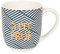 DRAEGER PARIS | Mug bleu en céramique Super prof | Idée cadeau Pour maîtresse, professeur, école, fin d'année | Mug thé avec coffret cadeau