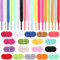 YMHPRIDE 18 pares 100CM Cordones atléticos planos de colores tejidos Cordones de entrenamiento de moda Correas de zapatos Zapatillas de deporte Zapatos de skate Botas Cordones deportivos (18 colores)