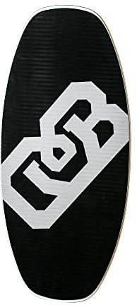 DB Skimboards 2022 Standard Streamline Skimboard, Grau/Schwarz, Größe M