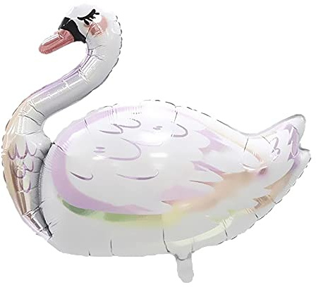 Folienballon Schwan Hochzeit 85cm