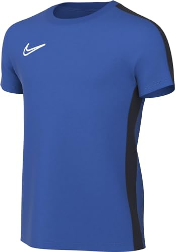 Nike Unisex Kinder Y Nk Df Acd23 Short-Sleeve Soccer Top, Royal Blue/Obsidian/White, 158 EU