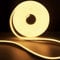 KSIBNW Neon LED Streifen Warmweiß, 50m Led Strip Mit Netzteil Und Led Controller,230V Flexibler Wasserdichter IP65 Neonlichtstreifen für Schlafzimmer, Innen und Außenbereich, DIY Dekoration