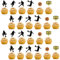 Birthday Cake Toppers 24Pcs Basketball Cupcake Topper Basketball Cake Decorations Basketball Theme Cupcake Sticks Cupcake Toppers Basketball Party Toppers for Boys and Men