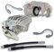 BESTPRICE 2x Bremssattel hinten links und rechts Bremszange ohne Halter Faustsattel, inkl. Bremsrohr Bremsleitung, Kompatibel mit A udi A3 (8P1), A3 Cabriolet (8P7), A3 Sportback (8PA), SEAT ALTEA (5P