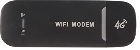 Zunate 4G WiFi Router, Portatile 4G WiFi Router Mobile WiFi Hotspot Fino a 10 Utenti, Standard SIM Card Slot, per Computer TV Cellulari, Outdoor Camping Travel