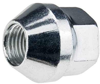 1 dado per ruota M12 x 1,5 mm, aperto, 25 mm, zincato per cerchioni in lega SW19