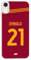 MYCASEFC Cover calcio Paulo Dybala Roma Samsung Galaxy Note 10. Custodia da calcio per smartphone per appassionati di calcio, idea regalo, design di alta qualità.