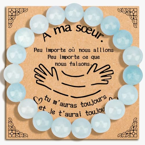 Bracelet Soeur - Idée Cadeau Original pour Une Soeur