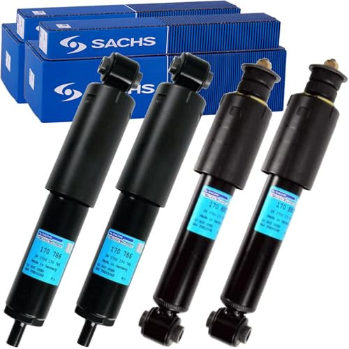 4x SACHS Gasdruck Stoßdämpfer vorne + hinten für T4 Transporter Bus