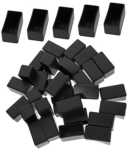 WATIIFUFU 30St Tischset fußmatte erdungsmatte parkettschutz Möbelbeinabdeckung Sonnenbrillenband für Herren essstuhl stühle rutschfeste Tischbeinkappen Untere Stuhlbeinabdeckungen PVC Black