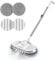 AlfaBot Electric Spin Mop, WS-24 - Cordless, Double Spin Head, LED Headlight, Hardfloor, Wooden Floor, Marble Ceramic Tile Floor