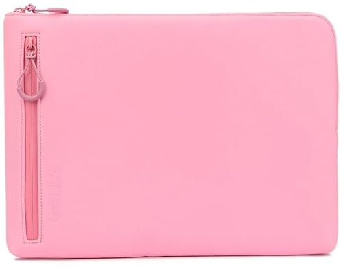 Golla Borsa per laptop/Custodia impermeabile in neoprene per laptop/Per MacBook, Asus/Elegante custodia per laptop/Chiusura a zip con custodia in neoprene / 15 pollici/Pink