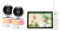 LeapFrog LF920-2HD Babyphone mit Kamera, 2 Kameras, Farb-Nachtsicht, 7“ HD 720p Display, Split Screen, 360 Grad Pan-Tilt, 8X Zoom, Nachtlicht, Feuchtigk.-/Temp.Sensor, sichere Übertragung
