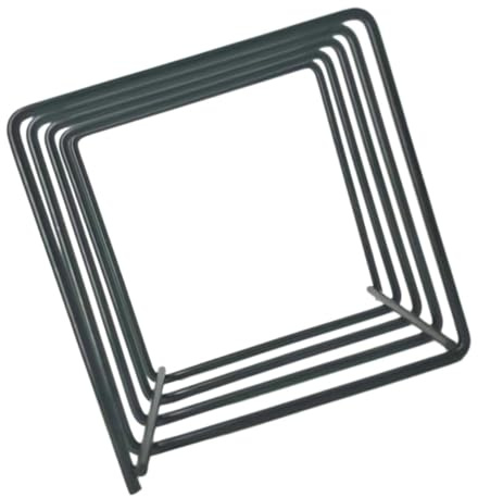 Angoily Supporto Per Dischi in Vinile in Metallo Porta Dischi Tavolo in Vinile e Cd