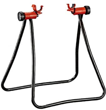 Xoeryoy Bike Stand for Maintenance Foldable Bike Repair Stand Aluminum Floor Portable Height Adjustable Repair for Indoor Outdoor Use