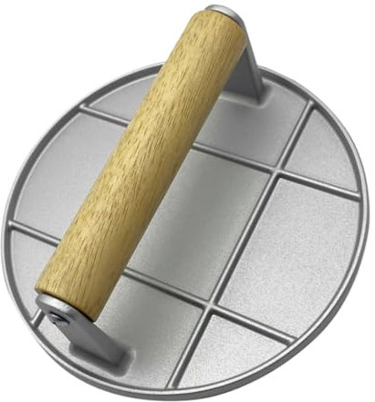 VALICLUD Hamburgers Aluminium Moule à Galettes Antiadhésif pour Steak Haché Outil de Cuisine Ergonomique