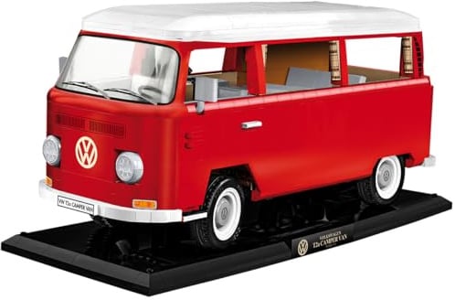 COBI Volkswagen Transporter T2a, 1:12, Rot und Weiß